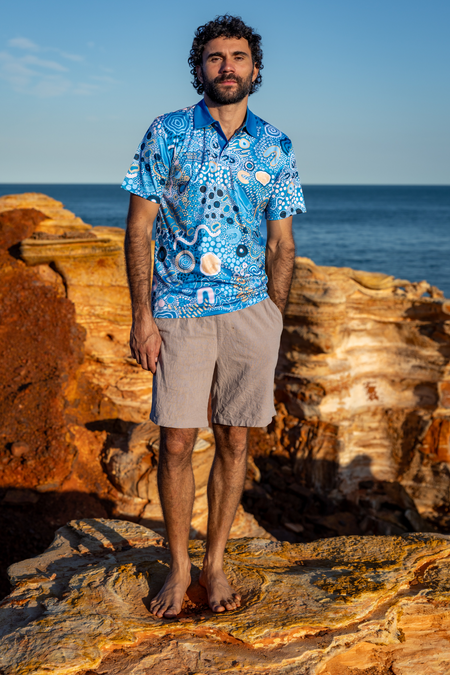 (Bulk) Moorditj Koorliny (Strong Journey) NAIDOC 2026 Unisex Polo Shirt