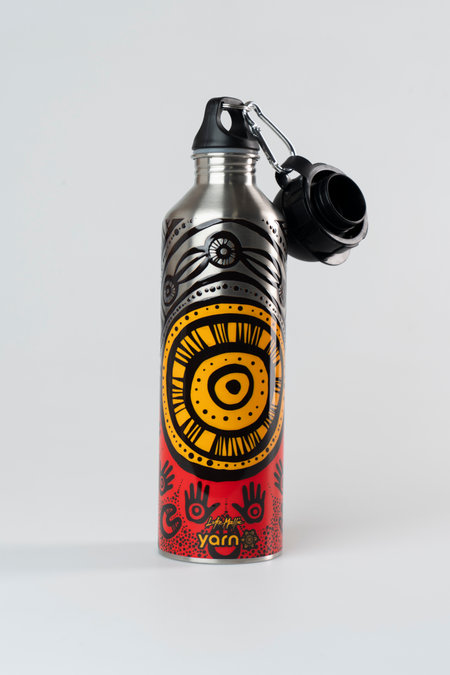 Here Always Forever 750ml Insulated Stainless Steel Drink Bottle