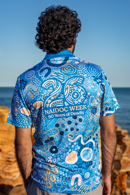 Moorditj Koorliny (Strong Journey) NAIDOC 2026 Unisex Polo Shirt