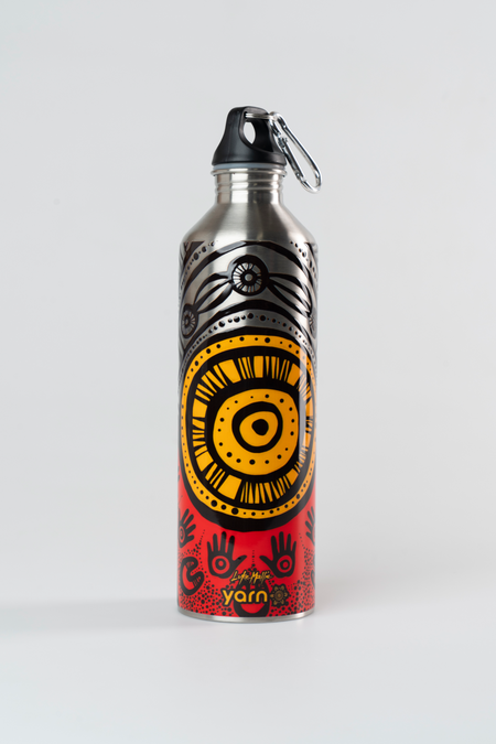 Here Always Forever 750ml Insulated Stainless Steel Drink Bottle
