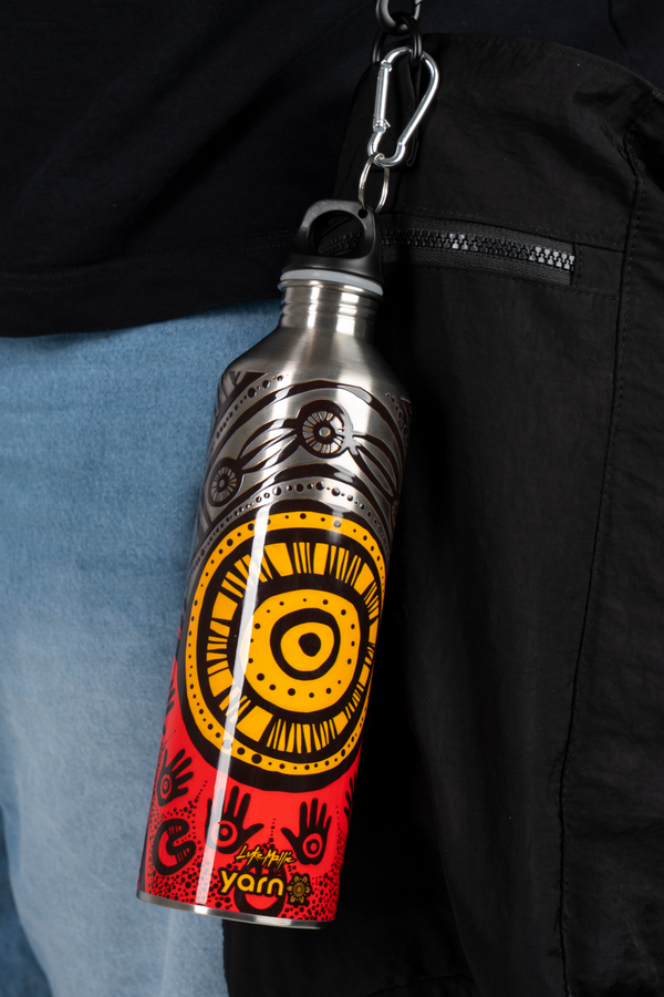 Here Always Forever 750ml Insulated Stainless Steel Drink Bottle