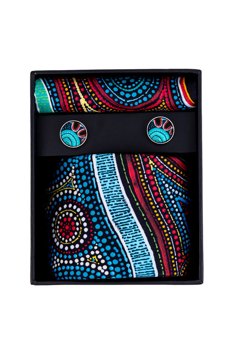 Our Protectors Gift Box (Tie, Pocket Square, Cufflinks)