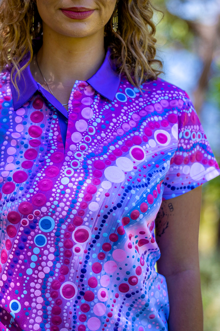 Bloodlines Of Country Women's Fitted Polo Shirt