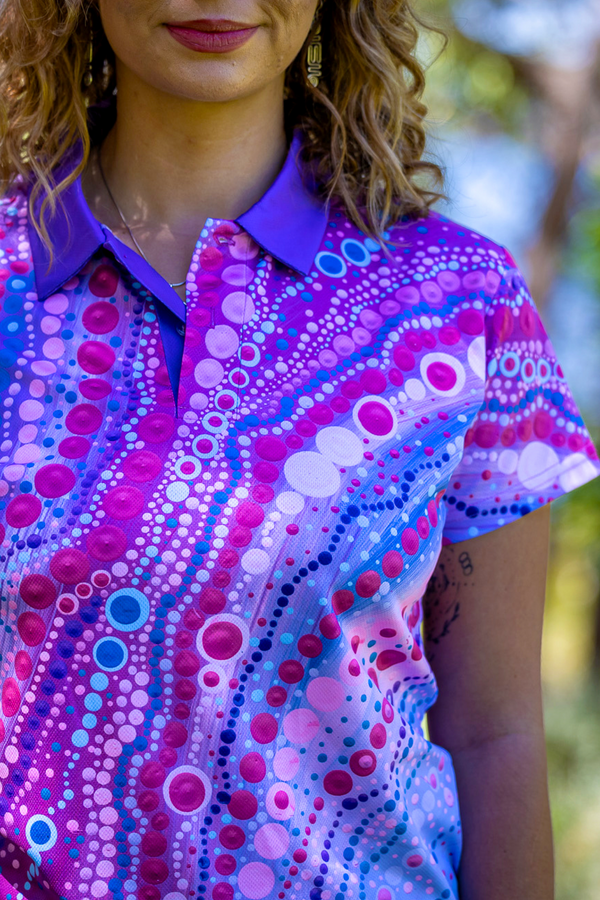 Bloodlines Of Country Women's Fitted Polo Shirt