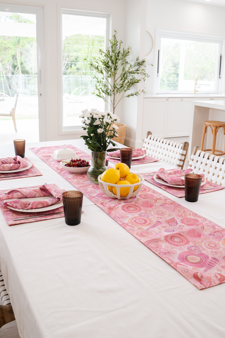 Salt & Soul Poly Cotton Table Runner (183cm x 33cm)
