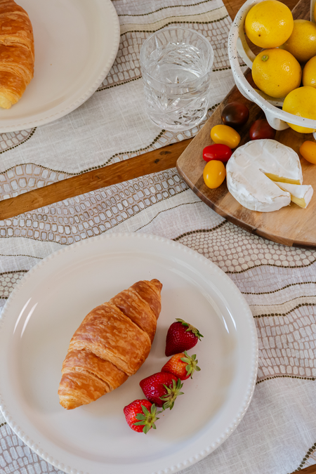 Ngumul (Cloud) Linen Blend Placemat (4 Pack)