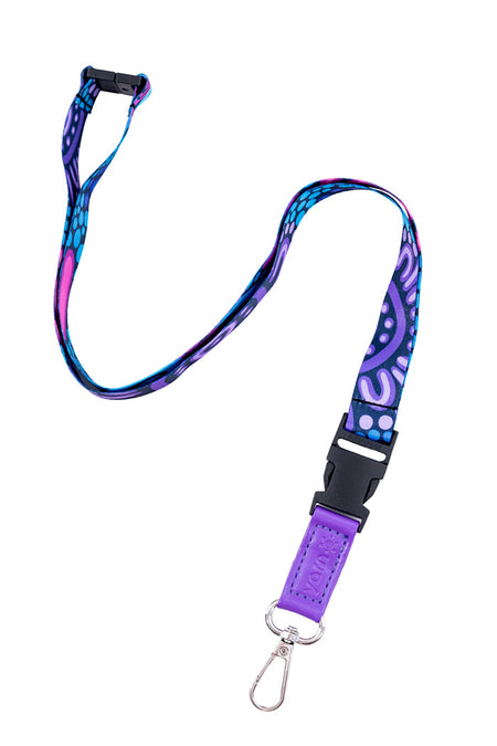 Flourish Lanyard & Retractable Card Holder with Clip