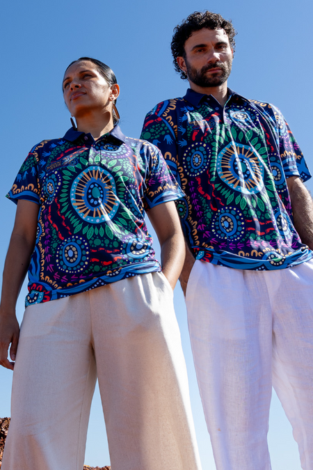 An Abundance Of Culture NAIDOC 2026 Unisex Polo Shirt
