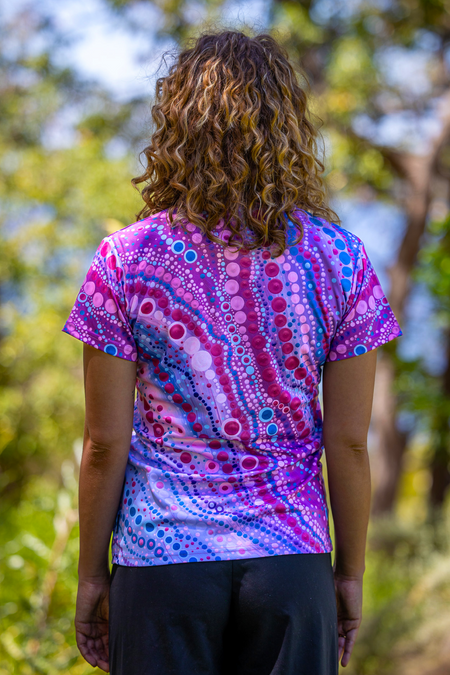 Bloodlines Of Country Women's Fitted Polo Shirt