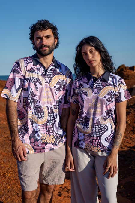 Still Deadly NAIDOC 2026 Women's Fitted Polo Shirt