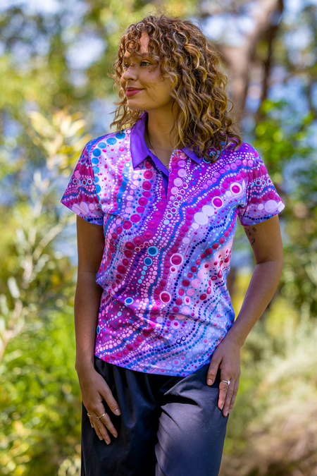 Bloodlines Of Country Women's Fitted Polo Shirt