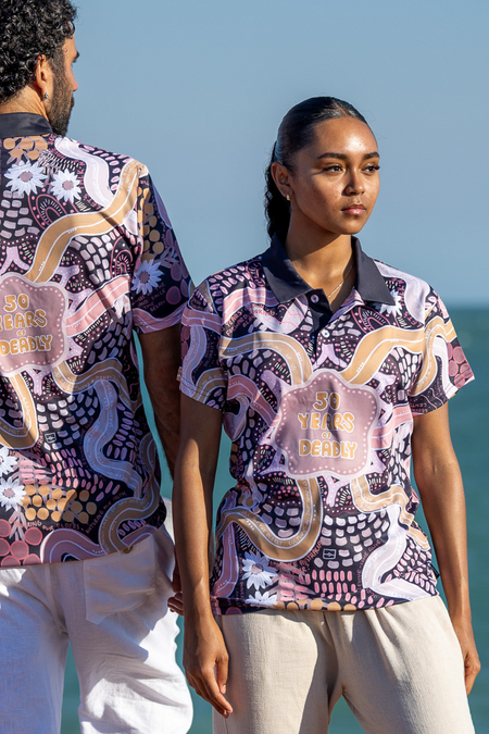 Still Deadly NAIDOC 2026 Women's Fitted Polo Shirt