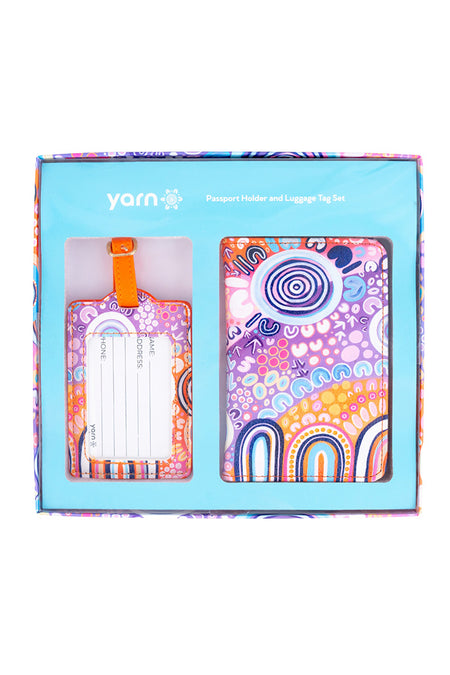 Ngootyoong (Joy) Passport Holder & Luggage Tag Boxed Set