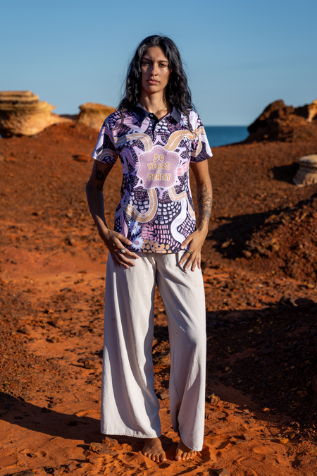 Still Deadly NAIDOC 2026 Women's Fitted Polo Shirt