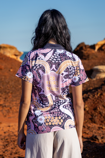 Still Deadly NAIDOC 2026 Women's Fitted Polo Shirt