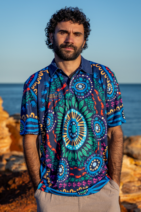 An Abundance Of Culture NAIDOC 2026 Unisex Polo Shirt