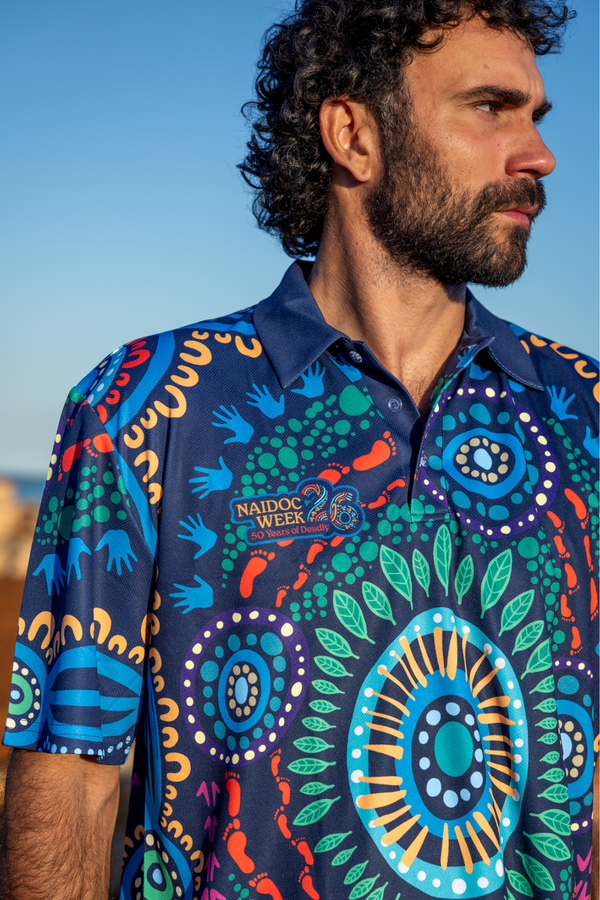 An Abundance Of Culture NAIDOC 2026 Unisex Polo Shirt