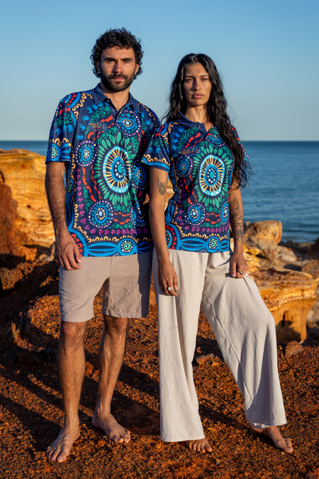 An Abundance Of Culture NAIDOC 2026 Unisex Polo Shirt