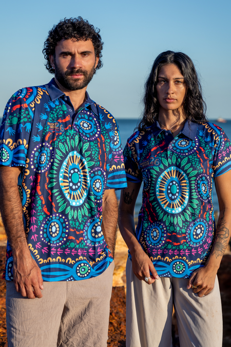 (Bulk) An Abundance Of Culture NAIDOC 2026 Unisex Polo Shirt