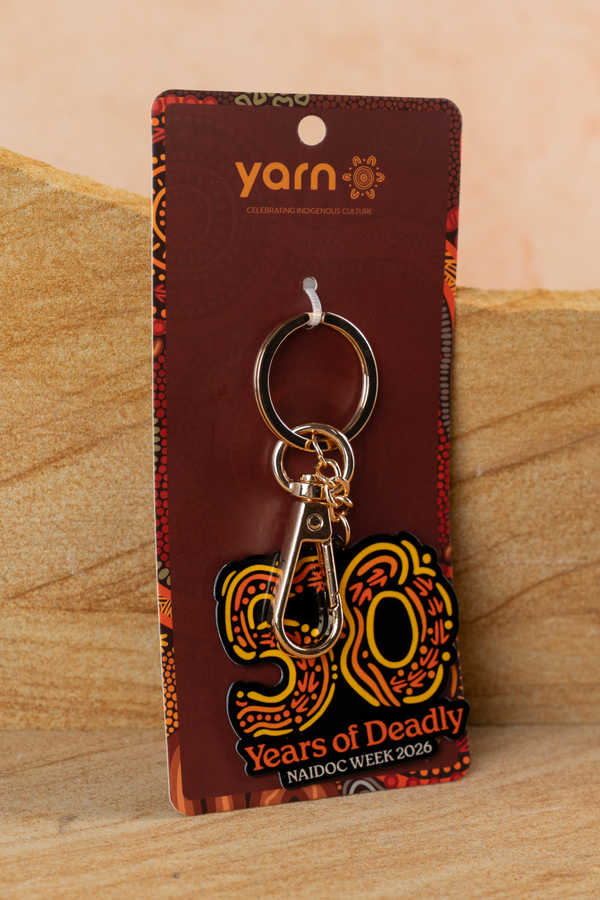 50 Years of Deadly NAIDOC 2026 Keyring