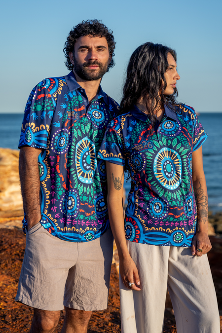 An Abundance Of Culture NAIDOC 2026 Unisex Polo Shirt