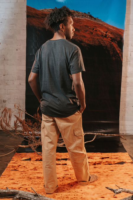 Core NAIDOC Week 2026 Ash Marle Cotton Crew Neck Unisex T-Shirt