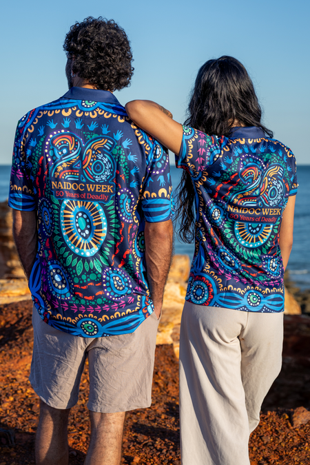 (Bulk) An Abundance Of Culture NAIDOC 2026 Unisex Polo Shirt