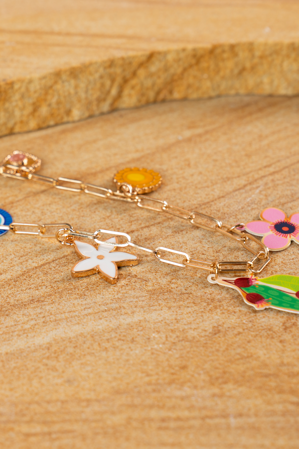 Built on Strong Shoulders Charm NAIDOC 2026 Necklace