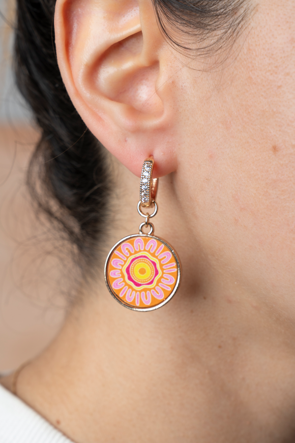 Built on Strong Shoulders NAIDOC 2026 Hoop Earrings