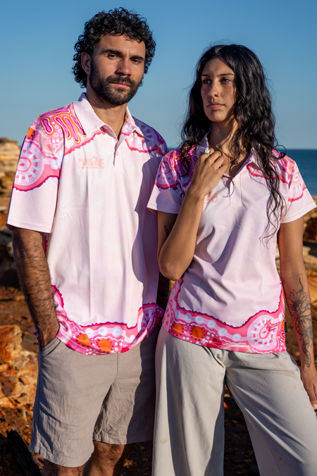 Ignite NAIDOC 2026 Women's Fitted Polo Shirt