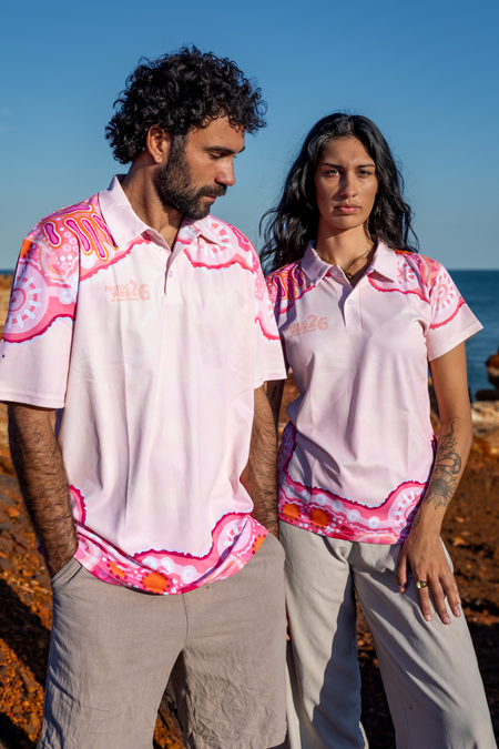 Ignite NAIDOC 2026 Women's Fitted Polo Shirt
