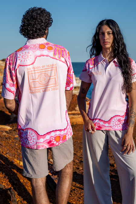 Ignite NAIDOC 2026 Women's Fitted Polo Shirt