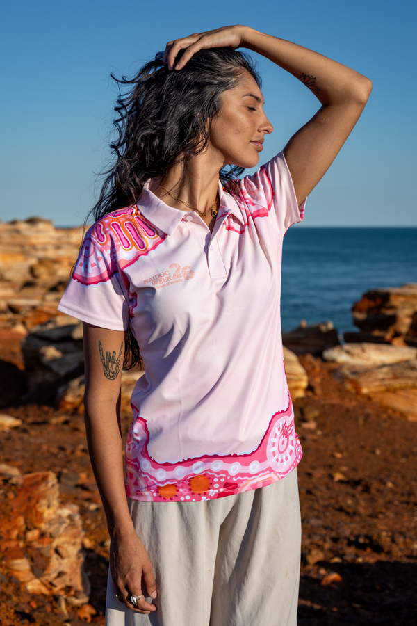 Ignite NAIDOC 2026 Women's Fitted Polo Shirt