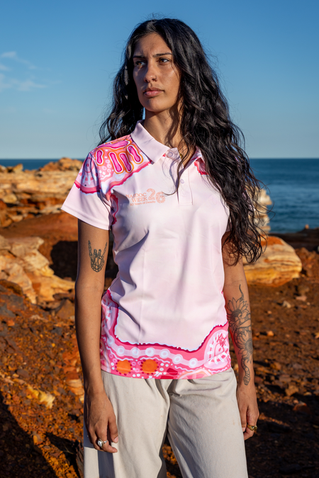 Ignite NAIDOC 2026 Women's Fitted Polo Shirt
