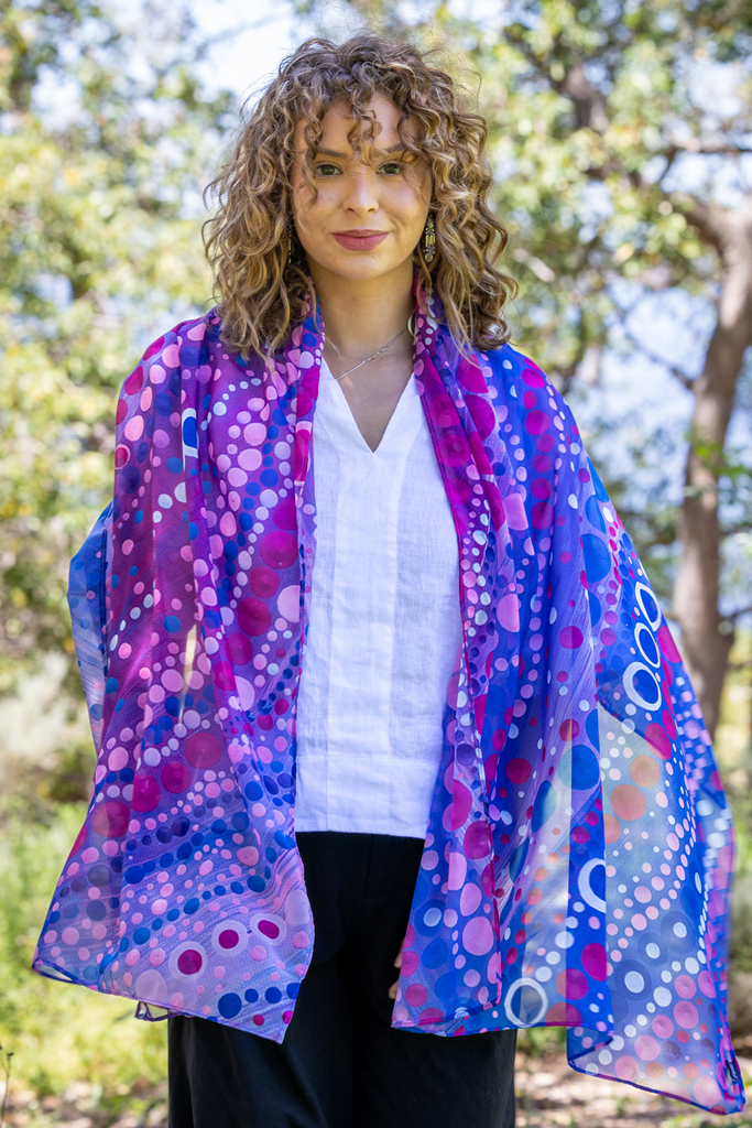 Bloodlines Of Country Rectangle Chiffon Scarf