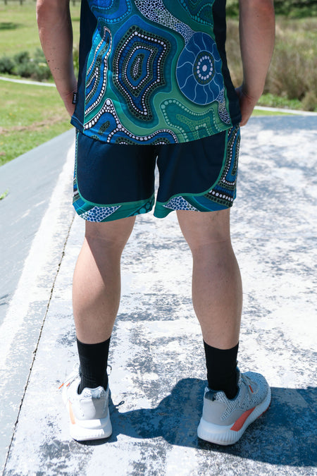 Connecting Through Culture Unisex Training Shorts