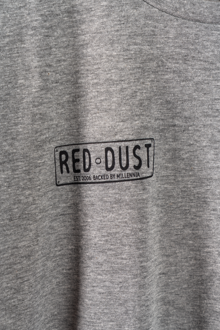 Red Dust 20 Years Grey Marle Cotton Everyday Women's T-Shirt