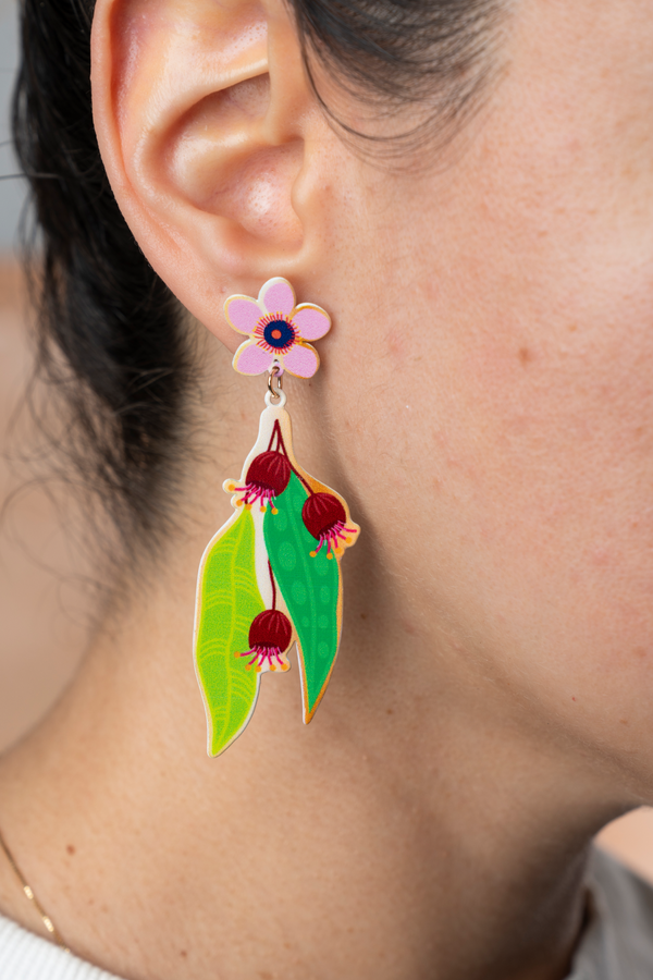 Built on Strong Shoulders NAIDOC 2026 Statement Earrings
