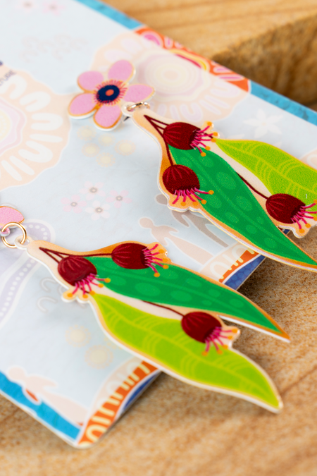 Built on Strong Shoulders NAIDOC 2026 Statement Earrings
