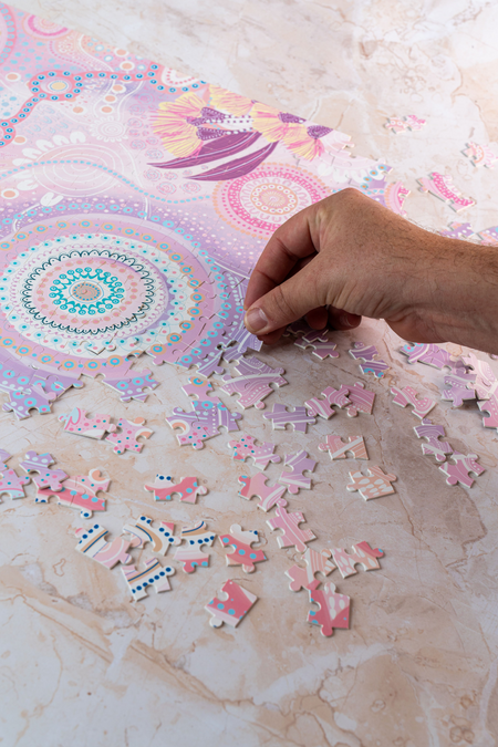 Paths That Brought Us Here NAIDOC 2026 500 Piece Indigenous Artwork Puzzle