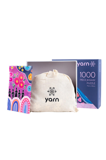 Thriving Together 1000 Piece Indigenous Artwork Puzzle