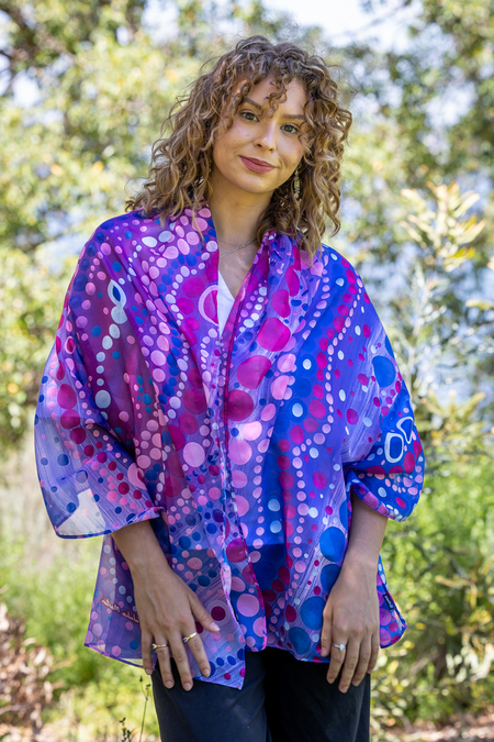 Bloodlines Of Country Rectangle Chiffon Scarf