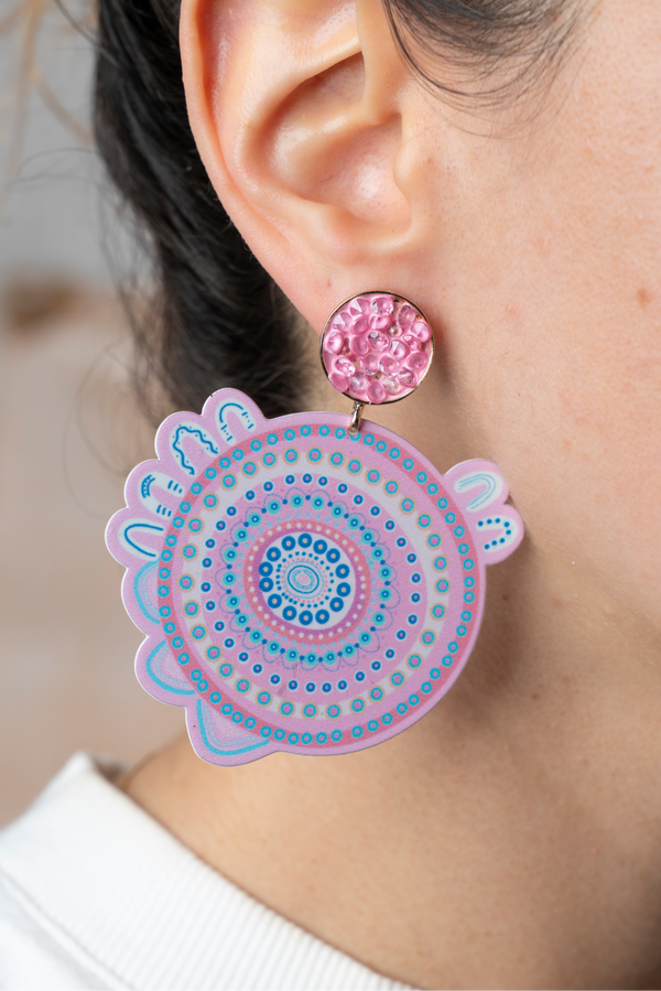 Paths That Brought Us Here NAIDOC 2026 Statement Earrings