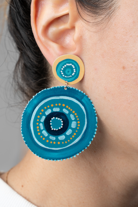 Moorditj Koorliny (Strong Journey) NAIDOC 2026 Statement Earrings