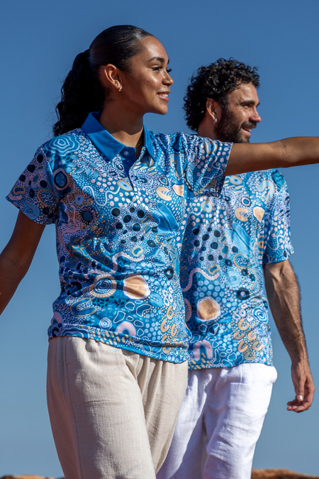Moorditj Koorliny (Strong Journey) NAIDOC 2026 Women's Fitted Polo Shirt