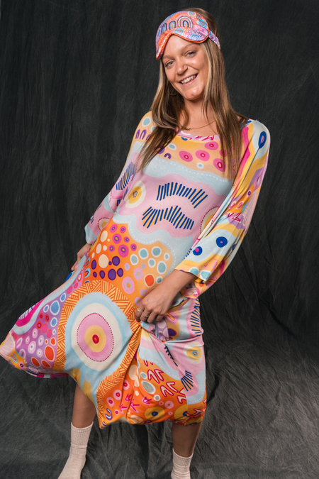 Wang (Listen) Bamboo Oversized Sleep Tee