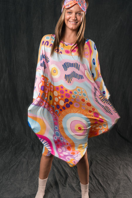 Wang (Listen) Bamboo Oversized Sleep Tee