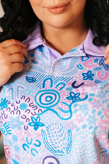 Mother Nature Women's Fitted Polo Shirt