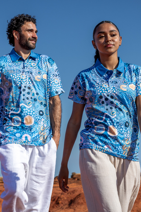 Moorditj Koorliny (Strong Journey) NAIDOC 2026 Women's Fitted Polo Shirt