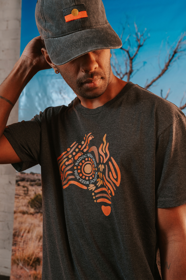 (Bulk) Australia NAIDOC Week 2026 Ash Marle Cotton Everyday Unisex T-Shirt
